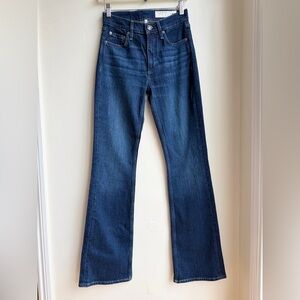 Rag & Bone Peyton Mid-Rise Full Length Bootcut Jeans Women’s Size 23 Blue NEW